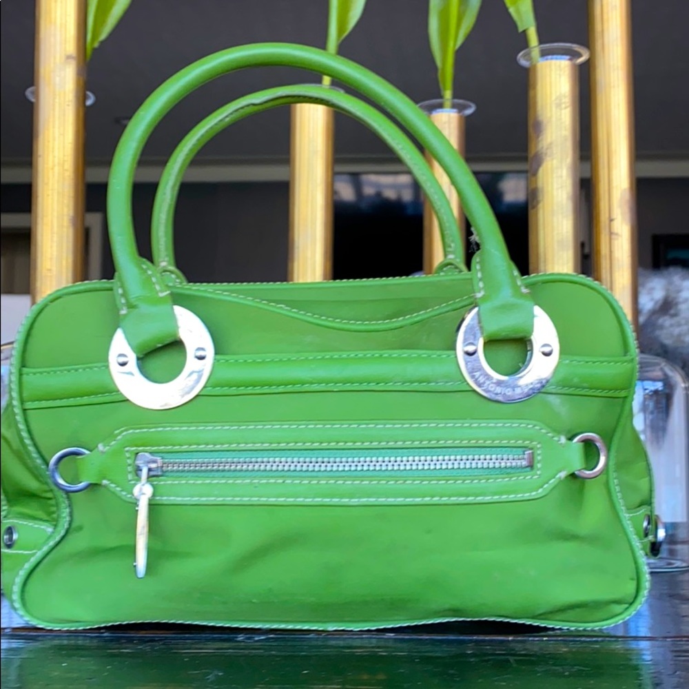 Antonio Melani lime green purse